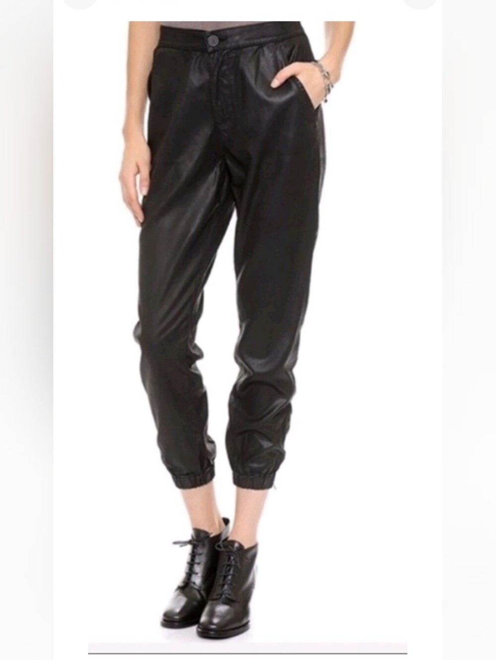 Ag Adriano Goldschmied Coate Black        Tapered Joggers